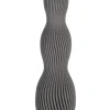 Vasi>Bizzotto VASO SVENNA GRIGIO H32,5