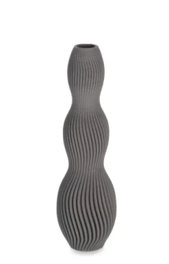 Vasi>Bizzotto VASO SVENNA GRIGIO H28
