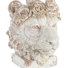 Vasi E Coprivasi>Bizzotto VASO TESTA LEONE MAGNESIA H44