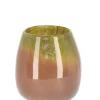 Vasi>Bizzotto VASO VENUS BOMB VT VERDE ARANCIO H18,6