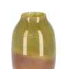 Vasi>Bizzotto VASO VENUS VT VERDE ARANCIO H21,2
