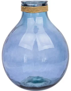 Vasi>Bizzotto VASO VT ROTANG BLU COBALTO H47,5