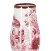 Vasi>Bizzotto VASO ZHEN BOMB ROSSO BIANCO ORO H26