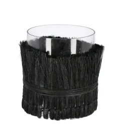 Vasi>Bizzotto VASO ZHOB CIL VT NERO H15