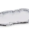 Vassoi E Centro Tavola>Bizzotto VASSOIO DEC HIKARI ANTIQUE WHITE 26,5X18