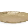 Vassoi E Centro Tavola>Bizzotto VASSOIO DECORATIVO INDHUR TO ORO D22