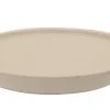 Vassoi E Centro Tavola>Bizzotto VASSOIO DECORATIVO OV ALLIGATOR BEIGE