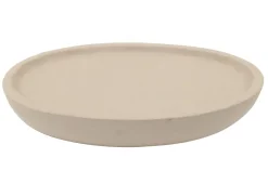 Vassoi E Centro Tavola>Bizzotto VASSOIO DECORATIVO OV ALLIGATOR BEIGE