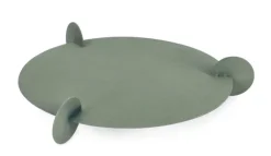 Vassoi E Centro Tavola>Bizzotto VASSOIO DECORATIVO RIDHI VERDE D28