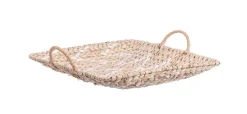 Ceste Decorative>Bizzotto VASSOIO HEAVING QU BIANCO 34X34