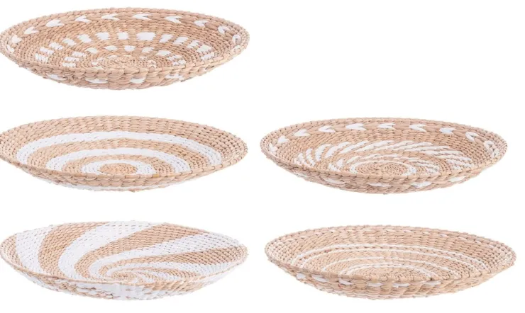 Ceste Decorative>Bizzotto VASSOIO ISLAS TO BIANCO ASS5 D50