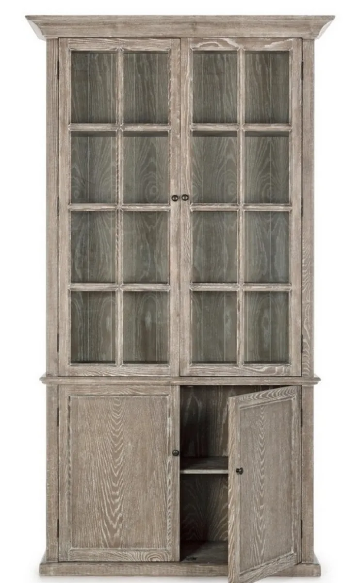 Vetrine>Bizzotto VETRINA IN LEGNO 4 ANTE - COLUMBIA